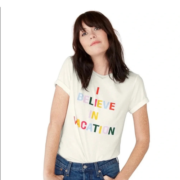 Ban.do|| Like New,I believe in vacation T-shirt.Size Small - Picture 2 of 6
